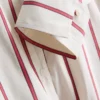 The edit cotton-rich striped poplin shirt The edit cotton-rich striped poplin shirt