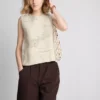 The edit crochet knit tank top The edit crochet knit tank top