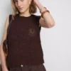 The edit crochet knit tank top The edit crochet knit tank top