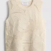 The edit crochet knit tank top The edit crochet knit tank top
