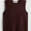 The edit crochet knit tank top The edit crochet knit tank top