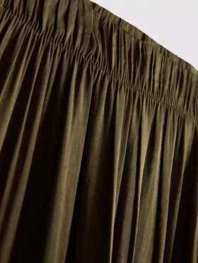 The edit cuffed satin pants