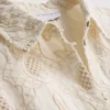The edit curved-hem broderie shirt The edit curved-hem broderie shirt