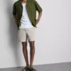 The edit embroidered cotton short sleeve shirt