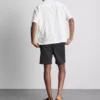 The edit embroidered cotton short sleeve shirt