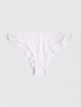 The edit floral lace brazilian briefs