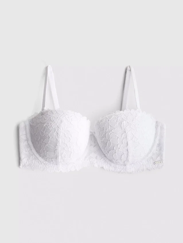 The edit floral lace push-up bra The edit floral lace push-up bra