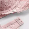 The edit high apex floral lace bra The edit high apex floral lace bra