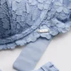 The edit high apex floral lace bra The edit high apex floral lace bra