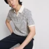 The edit jacquard polo shirt The edit jacquard polo shirt