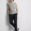 The edit jacquard polo shirt The edit jacquard polo shirt