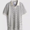 The edit jacquard polo shirt The edit jacquard polo shirt