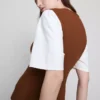 The edit knitted button-through tank top The edit knitted button-through tank top