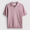 The edit knitted polo shirt The edit knitted polo shirt
