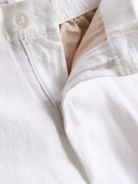 The edit linen blend relaxed pants