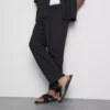 The edit linen blend relaxed pants The edit linen blend relaxed pants
