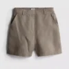 The edit linen classic shorts The edit linen classic shorts