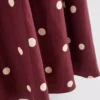 The edit linen puff-sleeve midi dress The edit linen puff-sleeve midi dress