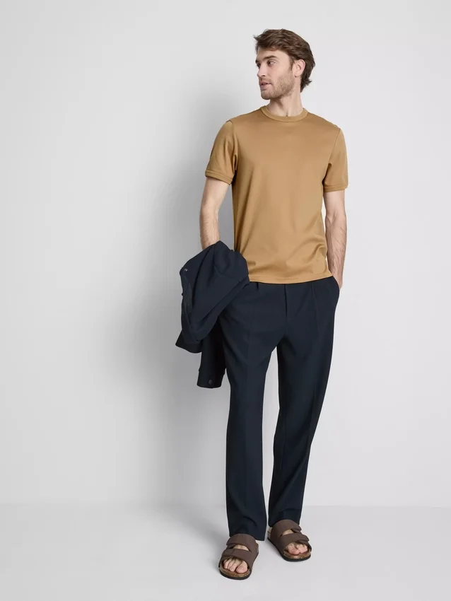 The edit mercerized slim-fit t-shirt The edit mercerized slim-fit t-shirt