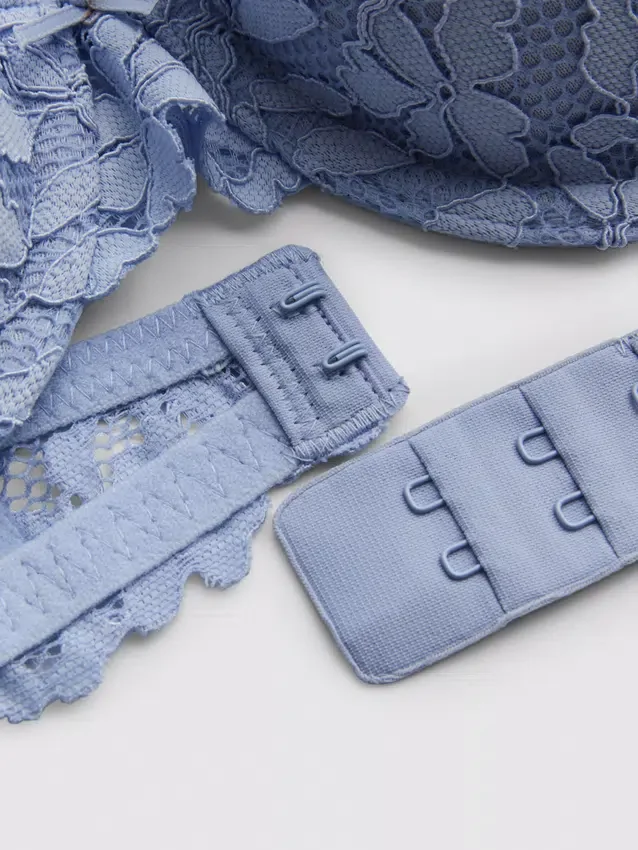 The edit padded wired lace bra The edit padded wired lace bra