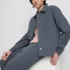 The edit pique collared jacket The edit pique collared jacket