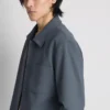The edit pique collared jacket The edit pique collared jacket