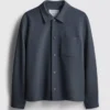 The edit pique collared jacket The edit pique collared jacket