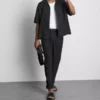 The edit relaxed linen blend shirt