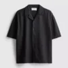The edit relaxed linen blend shirt