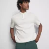 The edit ribbed polo shirt The edit ribbed polo shirt