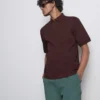 The edit ribbed polo shirt The edit ribbed polo shirt