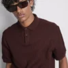 The edit ribbed polo shirt The edit ribbed polo shirt