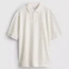 The edit ribbed polo shirt The edit ribbed polo shirt