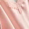 The edit satin lace pajama cami top The edit satin lace pajama cami top