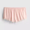 The edit satin lace pajama shorts The edit satin lace pajama shorts