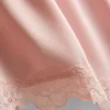 The edit satin lace pajama shorts The edit satin lace pajama shorts
