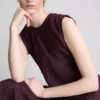 The edit sleeveless linen midi dress The edit sleeveless linen midi dress