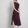 The edit sleeveless linen midi dress The edit sleeveless linen midi dress