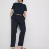 The edit slim fit peached pants The edit slim fit peached pants