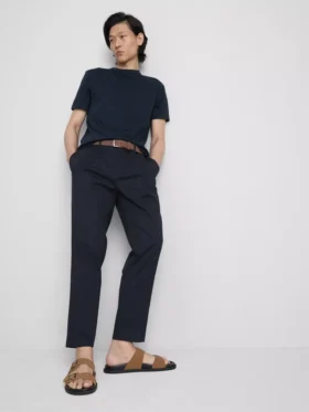 The edit slim fit peached pants