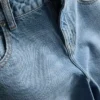 The edit straight-leg cotton denim jeans