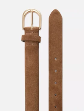 The edit suede belt