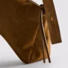 The edit suede fold-over crossbody bag The edit suede fold-over crossbody bag