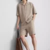 The edit texture short sleeve shirt The edit texture short sleeve shirt