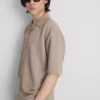 The edit texture short sleeve shirt The edit texture short sleeve shirt