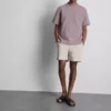 The edit textured cotton t-shirt The edit textured cotton t-shirt