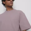 The edit textured cotton t-shirt The edit textured cotton t-shirt