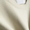 The edit textured cotton t-shirt The edit textured cotton t-shirt