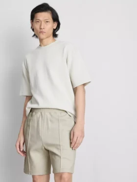 The edit textured shorts