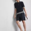 The edit textured zip polo shirt The edit textured zip polo shirt